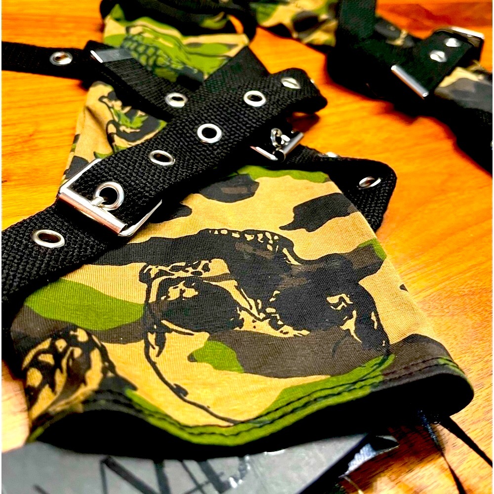Camouflage Fingerless Arm Warmers / hand 🤚 glove NWT - Picture 2 of 3